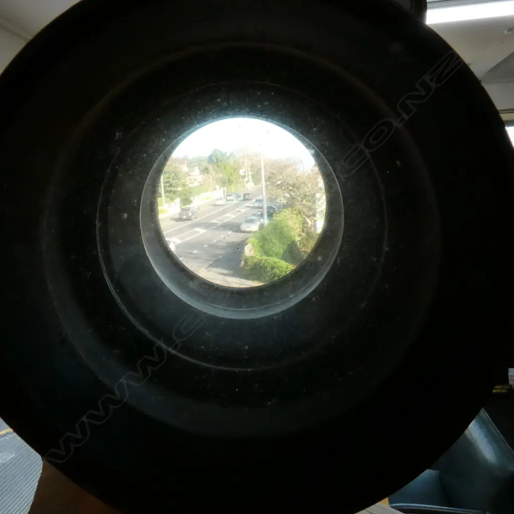 BAUSCH & LOMB OPTICAL CO., ROCHESTER N.Y. BLACK FINISHED BRASS LARGE FORMAT CAMERA LENS 18 in E.F Image 1++